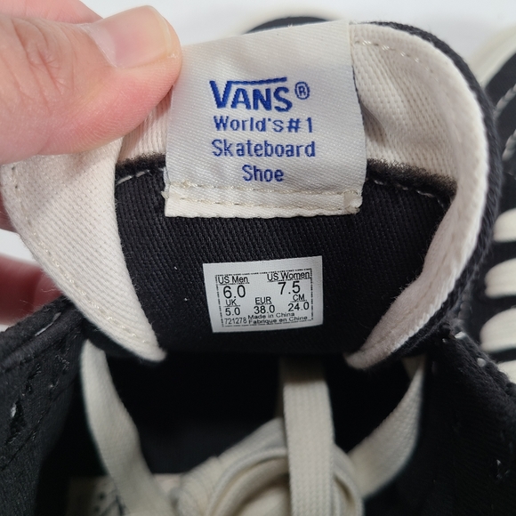 Vans Og Sk8-Hi Lx Ralph Steadman Zebra High Top Sneakers Women 7.5 Men 6.0 - Picture 10 of 11